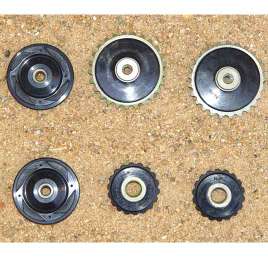 rubber sprockets & roller