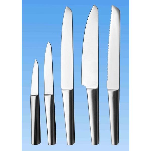 5-pc Kitchen Knife Set | All Stainless | Hollow Handle!!salesprice