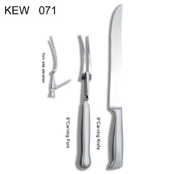 2-pc BBQ Carving Set | Stainless Steel Handle!!salesprice