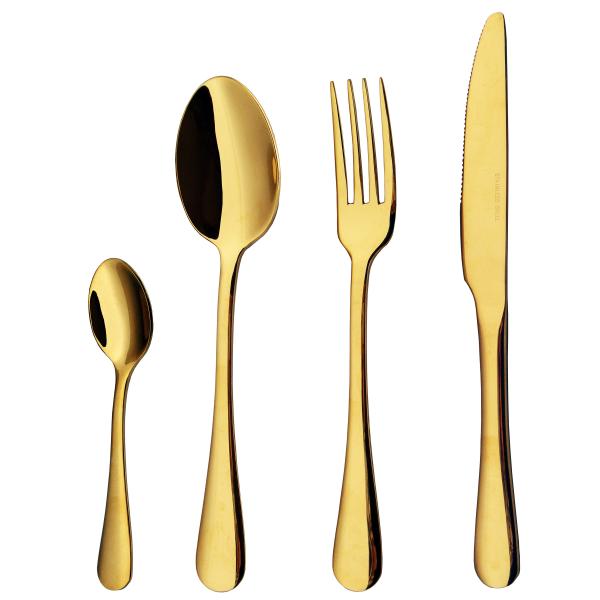 Cutlery Flatware Set | PVD Gold | KEJ-454G!!salesprice