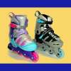 Junior Adjustable Semi-Soft Boot Inline Skates.