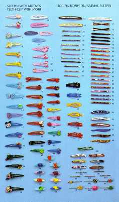 Sleepin With Motives, Teeth-Clip With Motif, Top-Pin.Bobby Pin, Animal Sleepin
