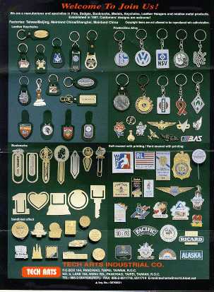 Pins, Badges, Bookmarks, Medals...