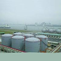 Large Storage Tank Site Construction