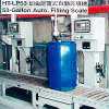53 Gallon Auto Weighing / Filling Machine and Auto Palletize System