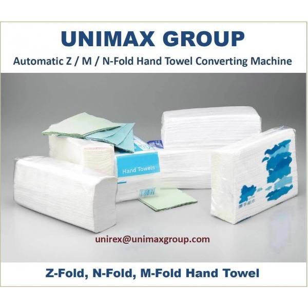 Automatic Z / N-Fold Hand Towel Tissue Paper Converting Machine