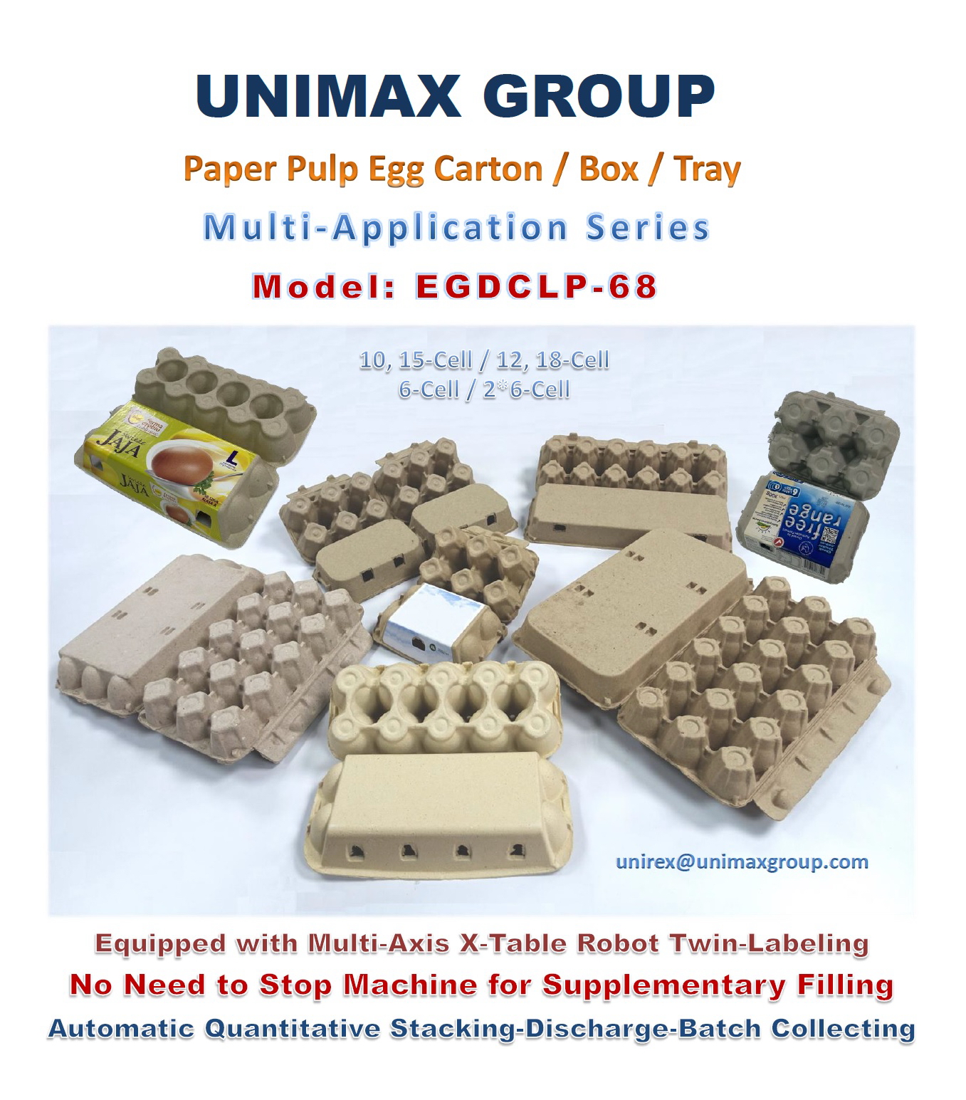 Multi-Application Egg Carton Labeling Series