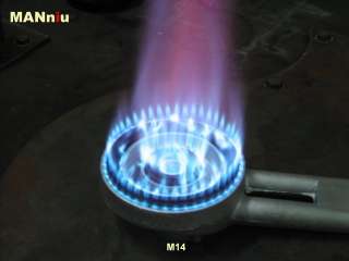 M5 Dual-piping gas burner head - M5