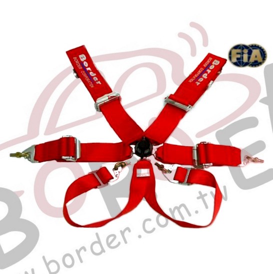 FIA 6 point Harness (al-mg alloy)