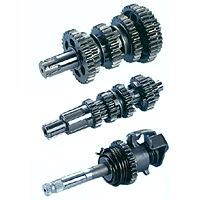 Main Shaft Ass'y / Shaft Counter Ass'y / Starter Ass'y Kick